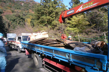 平成26年12月7日(日)「第4回唐沢山城跡むかで(ゴミ)退治」10