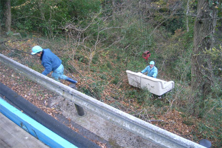 平成２６年１２月７日（日）「第４回唐沢山城跡むかで(ゴミ)退治」03