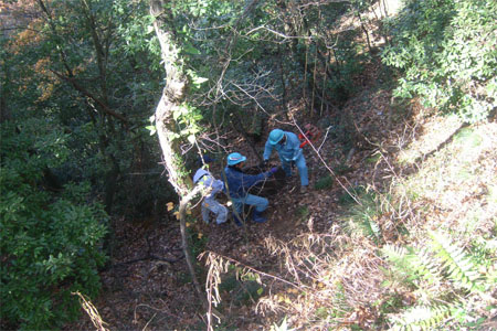 平成２６年１２月７日（日）「第４回唐沢山城跡むかで(ゴミ)退治」08