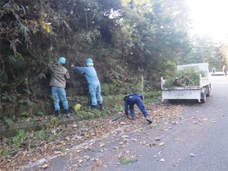 第８回唐沢山城跡むかで（ゴミ）退治